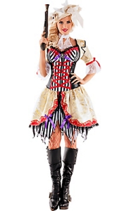 Check out this Sexy Pirate - with new shapes and designs - come in and check out all our Pirate Costumes